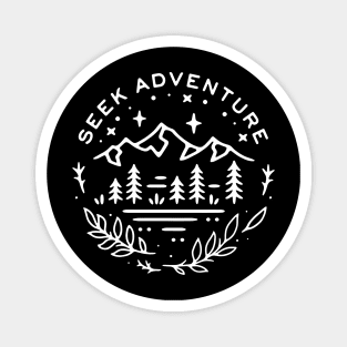 Seek Adventure Magnet